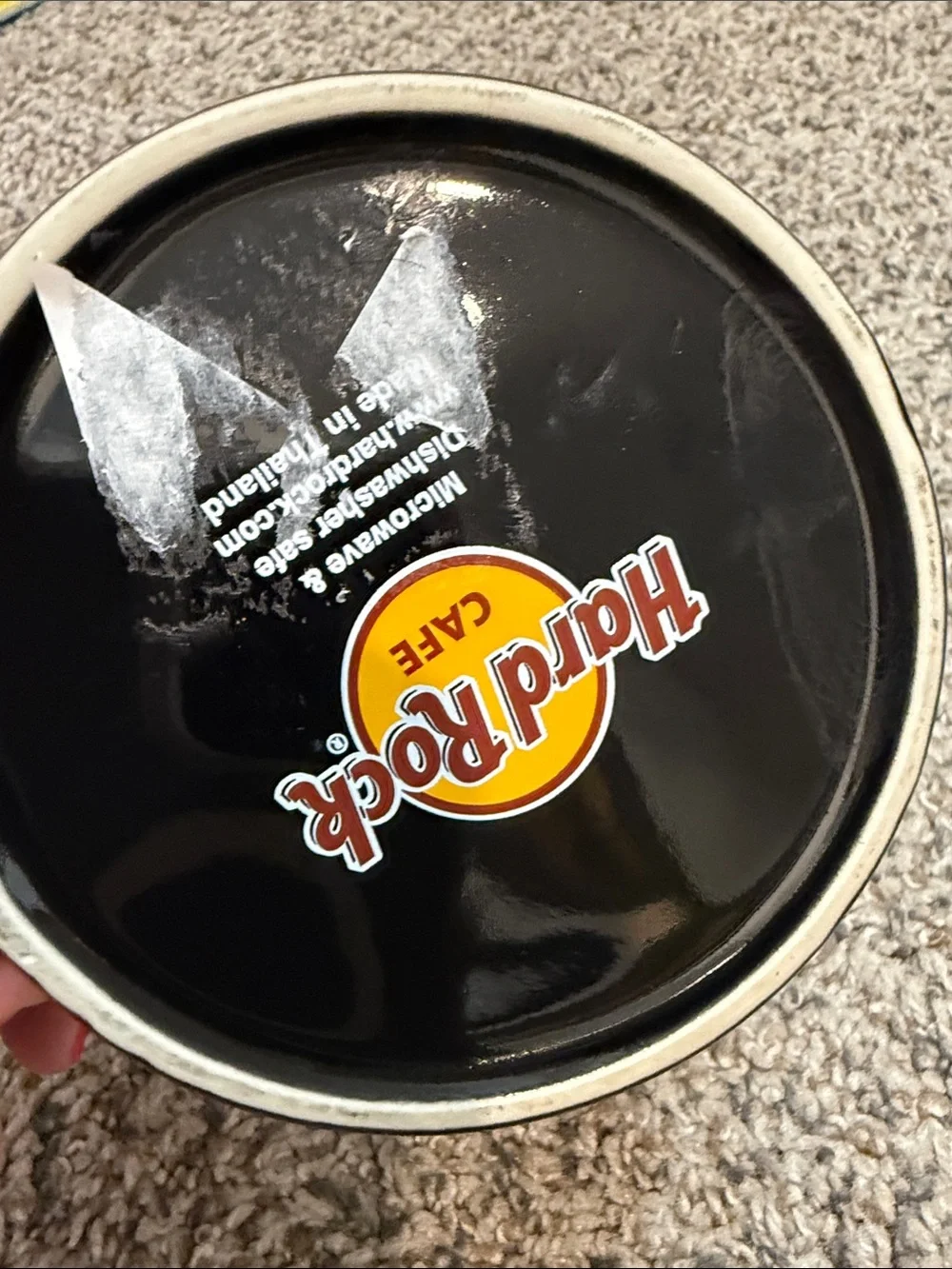 Hard Rock Cafe Hollywood Florida Guitar Mug